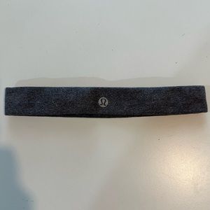 Gray Lululemon headband